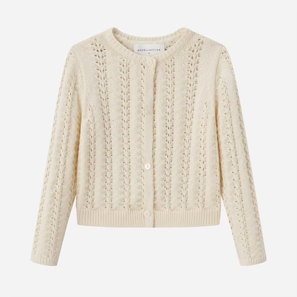 Knitted Collection – Cream Cardigan – Ali Specials AW26
