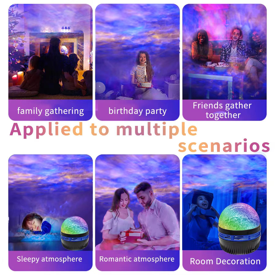 Galaxy Aurora Night Light — image 5