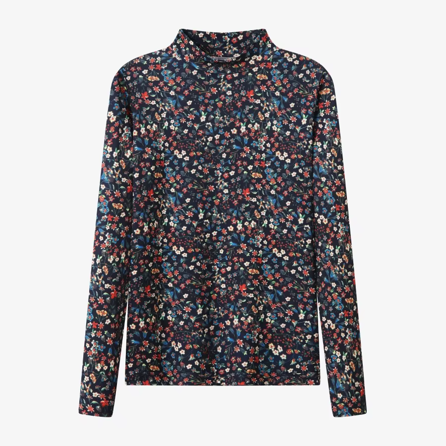 Corduroy + Sweatshirt Collection – Print Mockneck