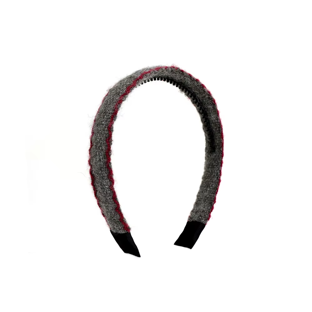 Herringbone Padded Alice Band — image 4