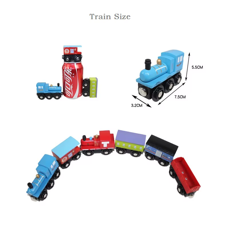 Wooden Magnetic Train — image 6