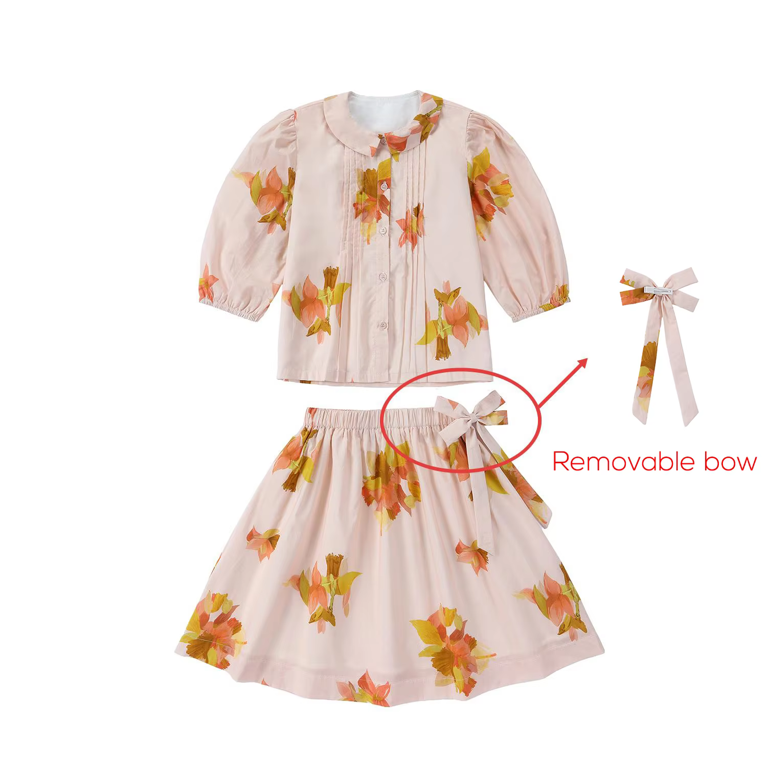 Spanish Sunset Collection – Girls Clothing Set