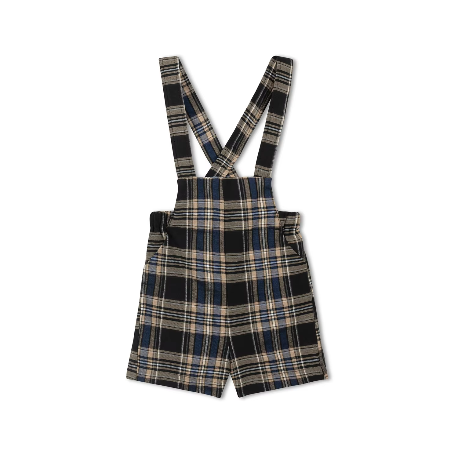 Plaid – Plaid Overall Shorts – Ali Picks AW26