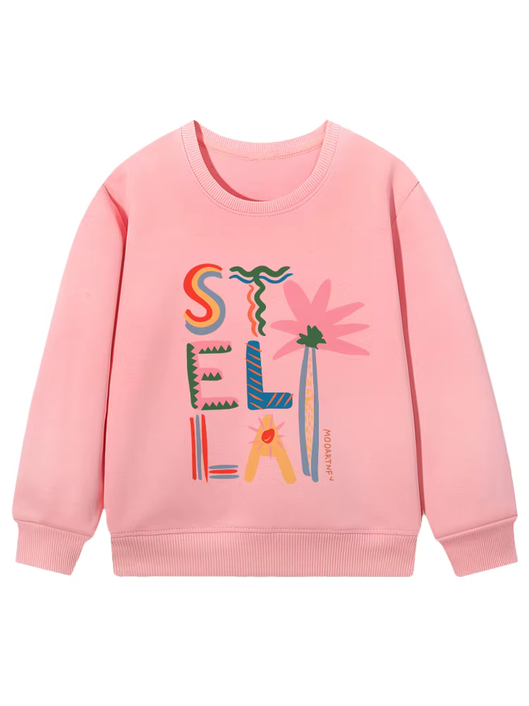 Girls' Stella Palm Graphic Sweatshirt