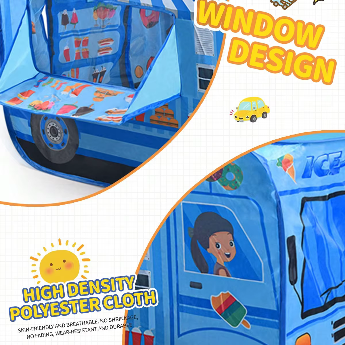 Pop-Up Car Play Tent – Fire Engine — image 4