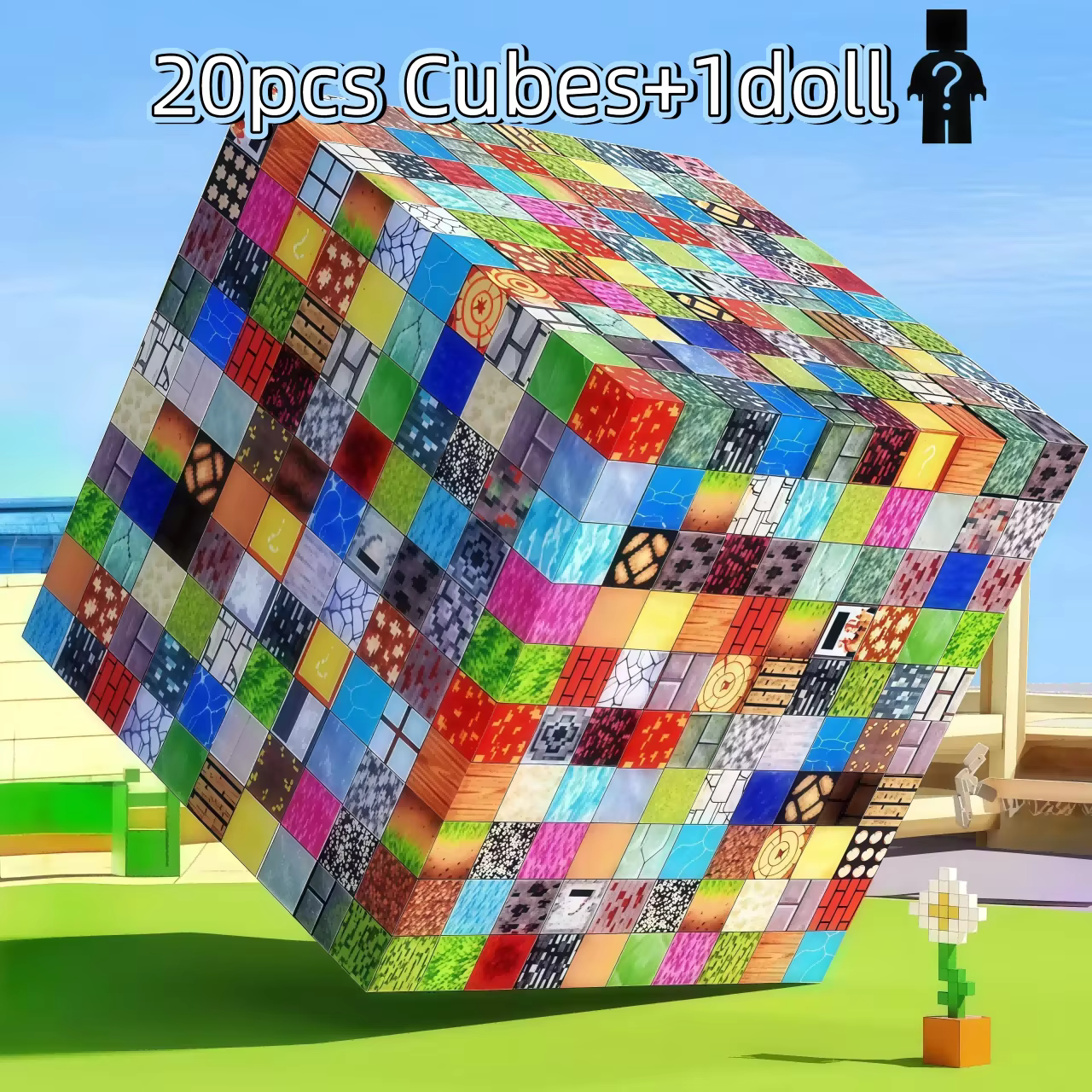 Magnetic Cubes (50 pcs) – 20 pieces