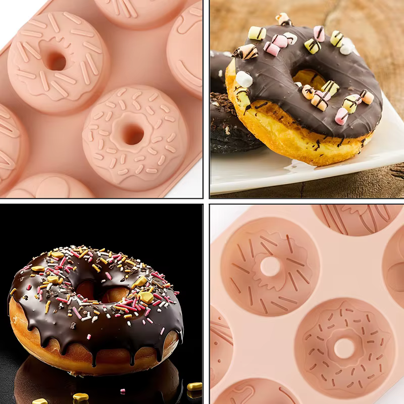 Mini Fluted Doughnut Mould – 6 Cavity — image 4
