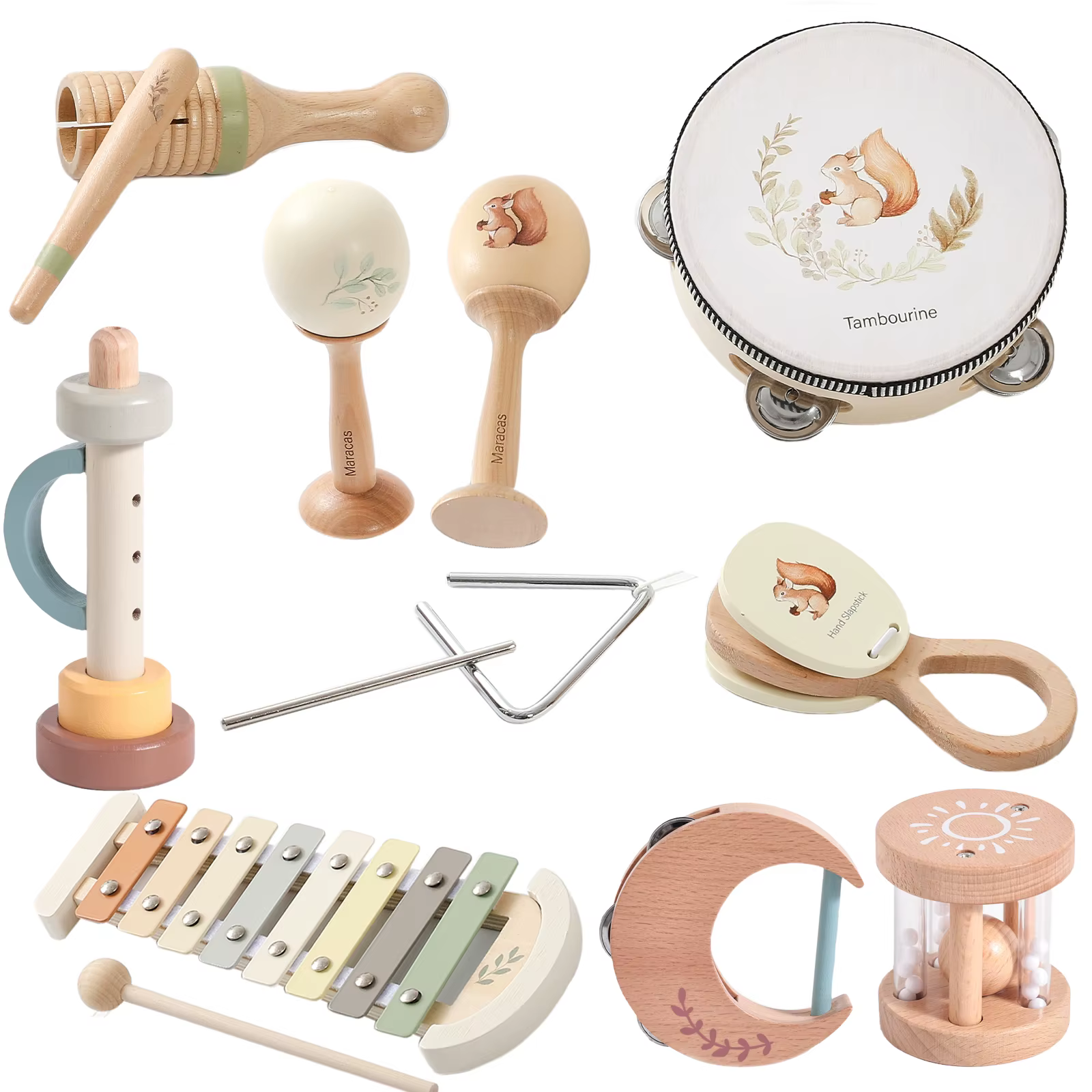 Pastel Wooden Xylophone — image 4