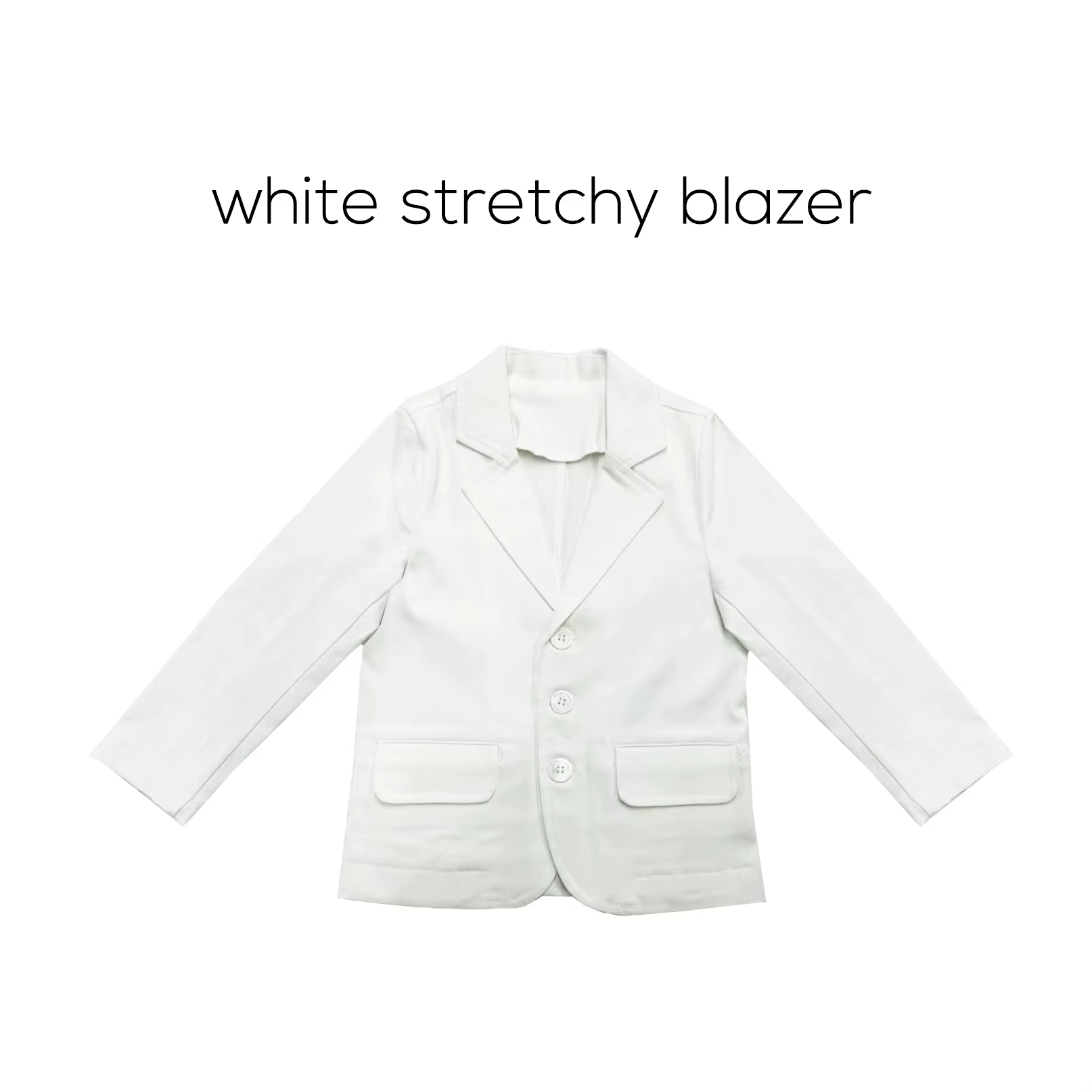 Chelsea Bloom Collection – White Boys Blazer
