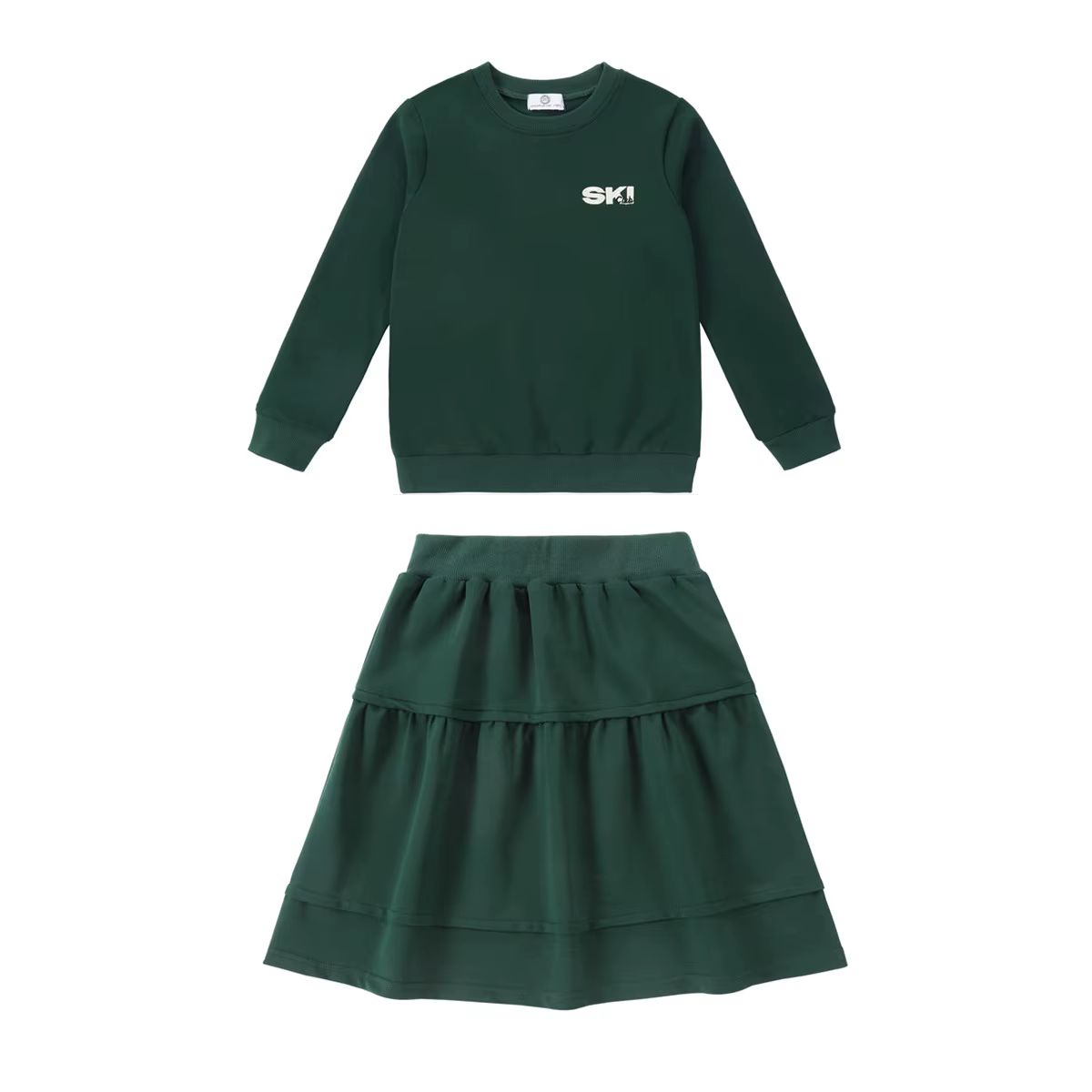 Ski Collection – Hunter Green Set