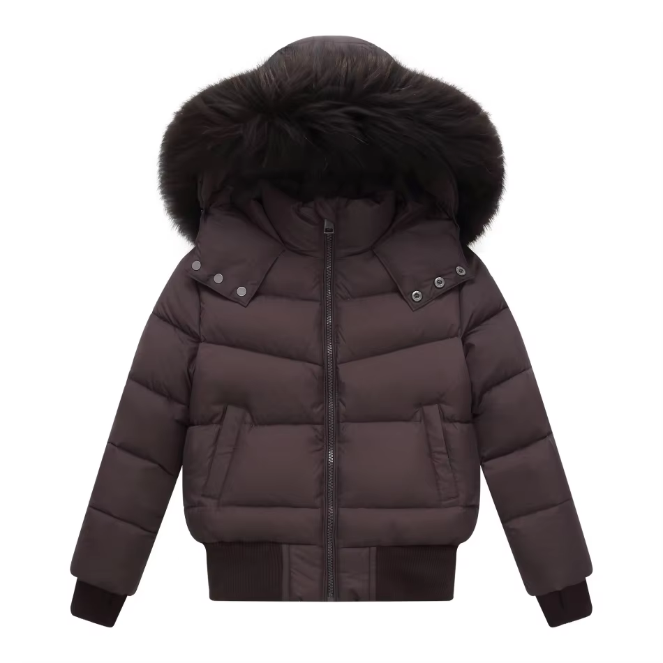 Chocolate Winter Down Coat – Ali Picks AW26