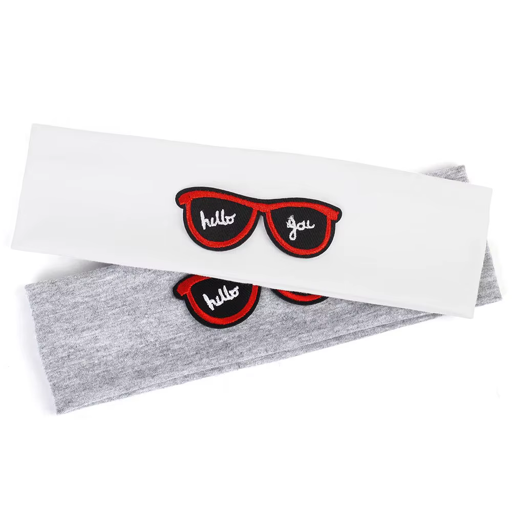 Embroidered Cotton Turban Headband — image 6