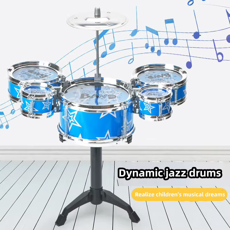 Toddler Jazz Drum Kit – Black — image 5