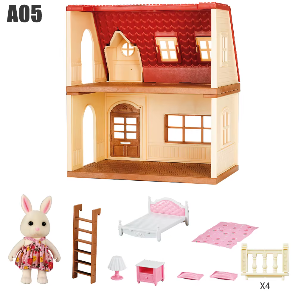 Forest Family Dollhouse A05