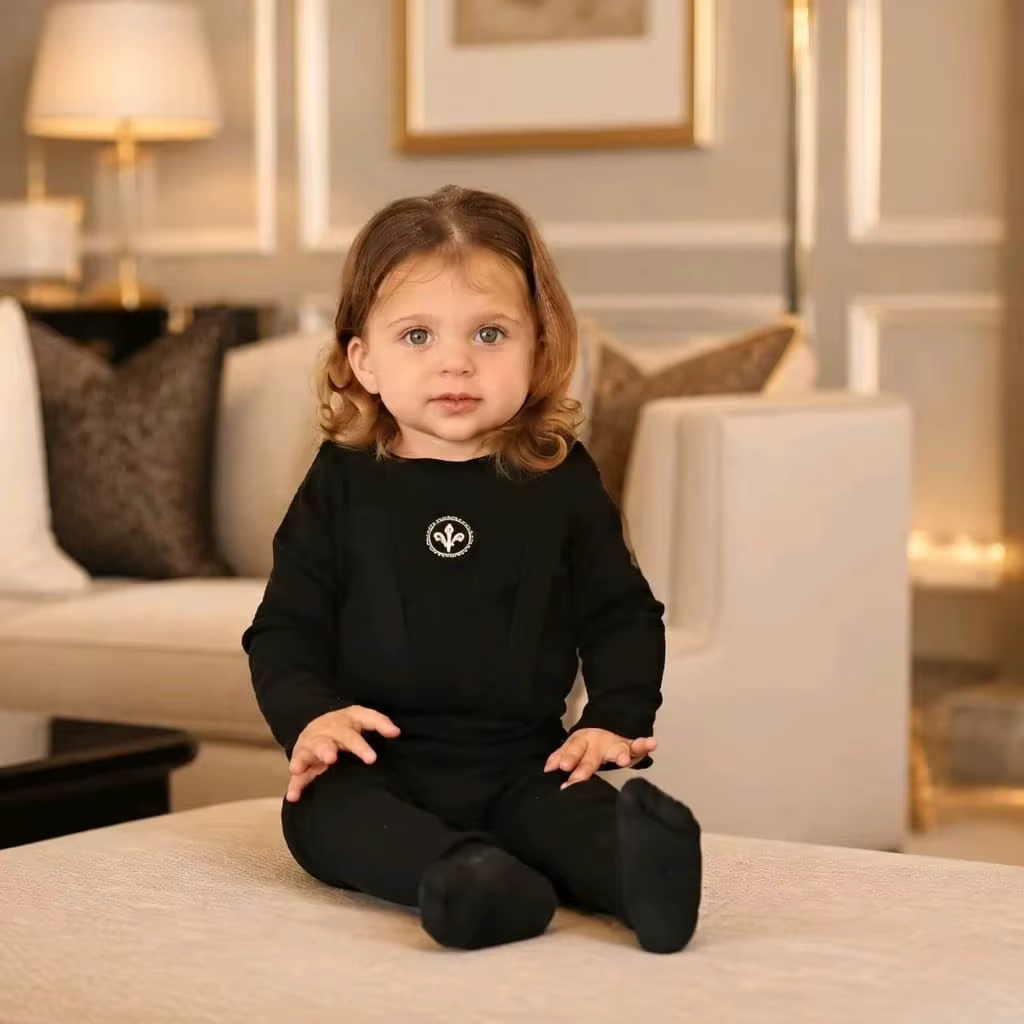 Black Floral Velvet – Family Collection — image 6