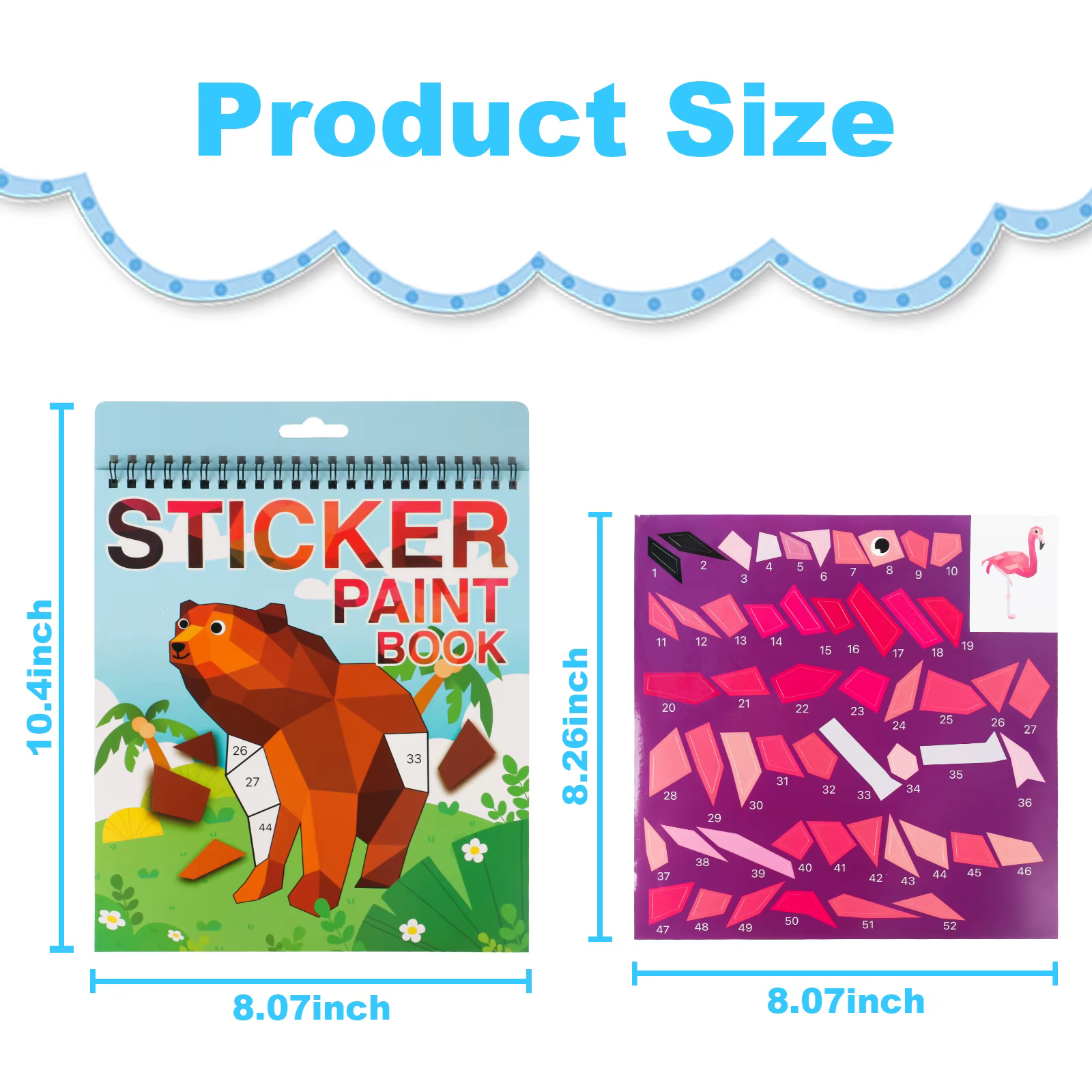 Sticker-by-Number Activity Book – Unicorns — image 3