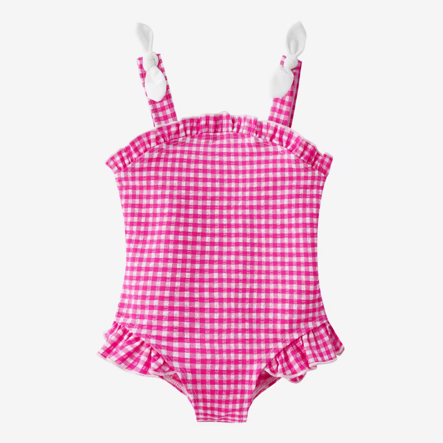 Gingham Swimwear Collection – Bathing Suit