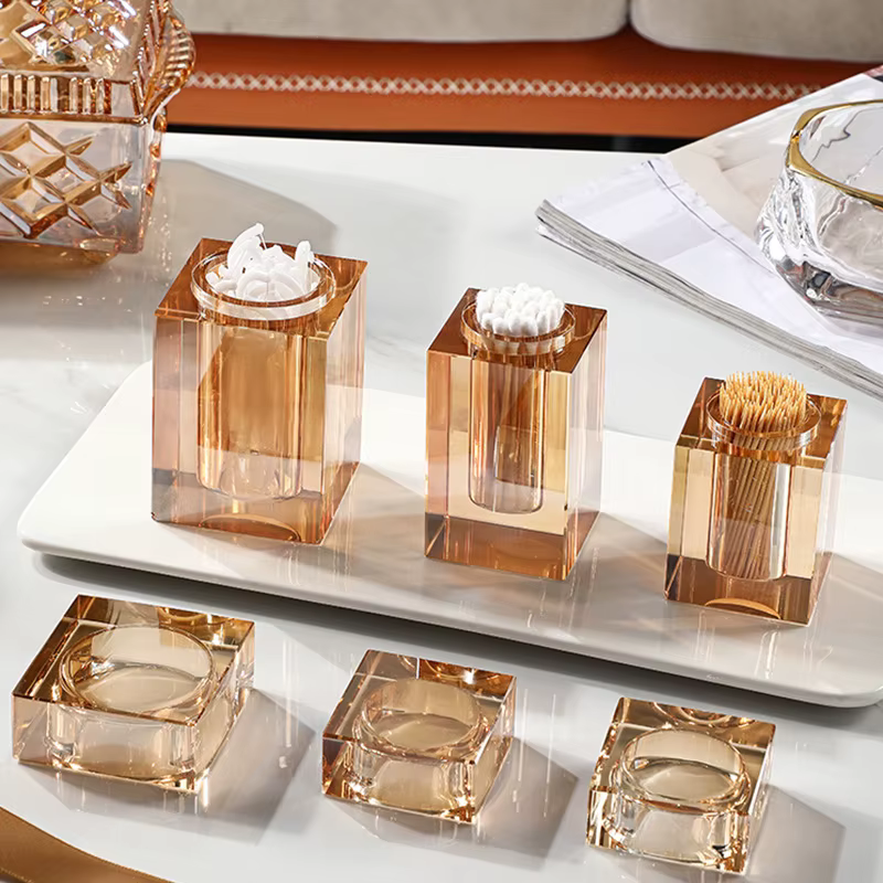 Crystal Glass Toothpick Holder — image 3