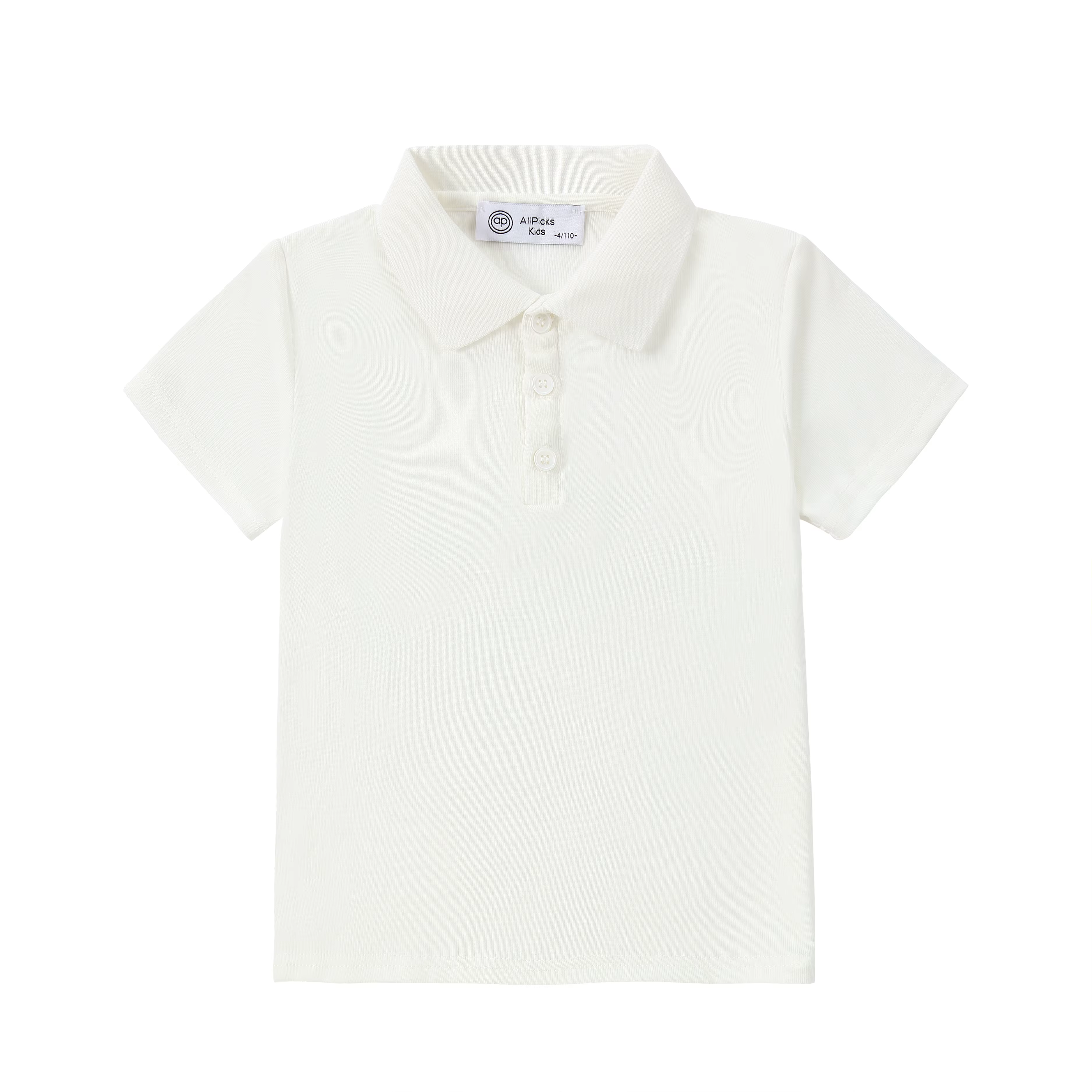 Buttercup Collection – White Modal Polo