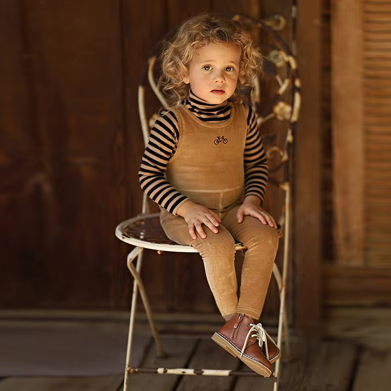 Corduroy Herringbone Collection – Boy Top — image 2