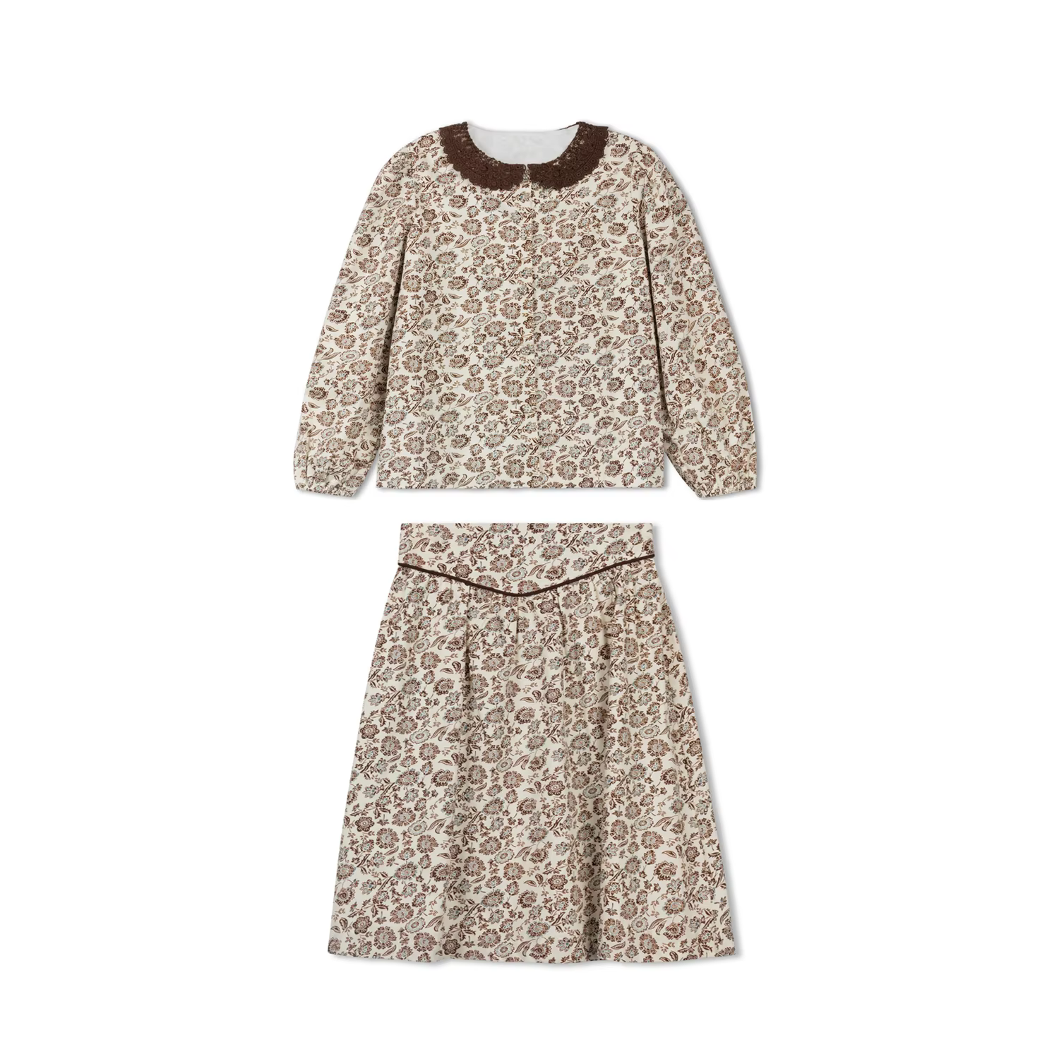 Charlotte Girls Floral Top & Skirt Set – Ali Picks AW26