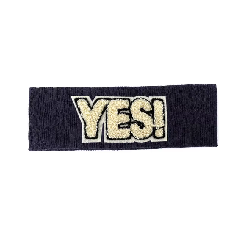 Chenille YES Patch Headband — image 2