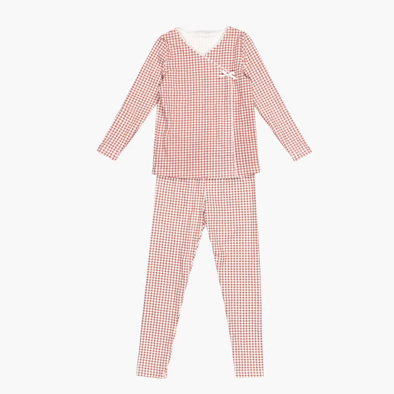 The Gingham Loungewear – Pink Plaid Pjs