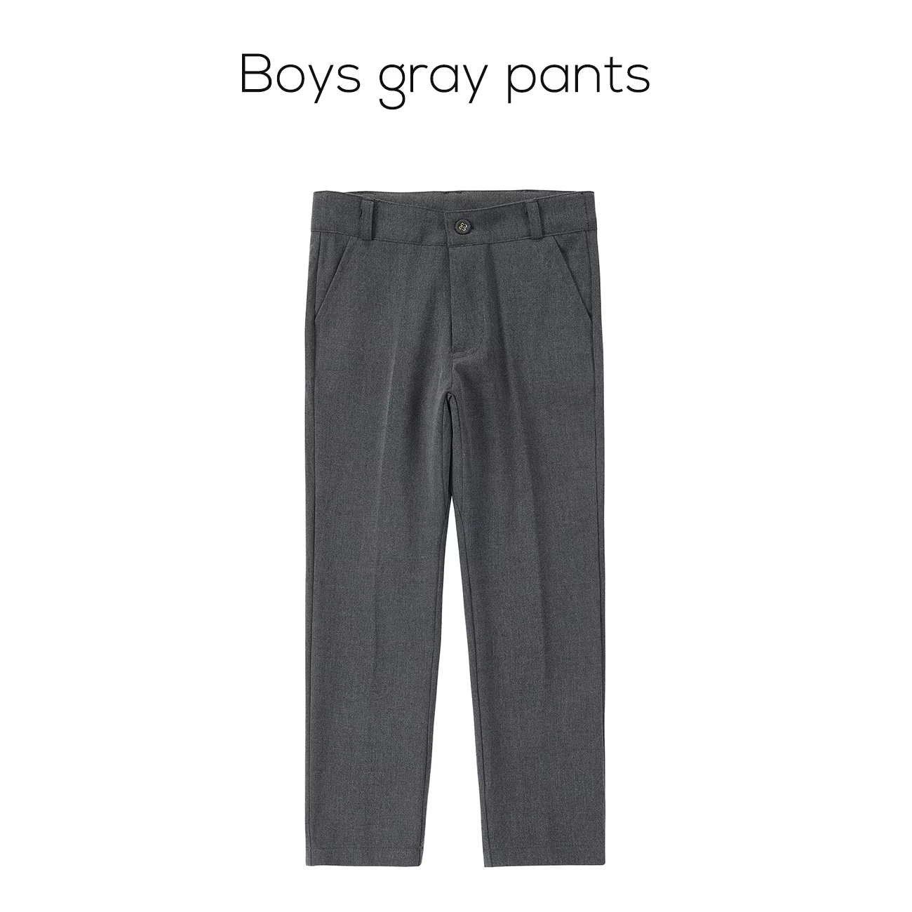 Vintage Satin Collection – Boy Gray Pants