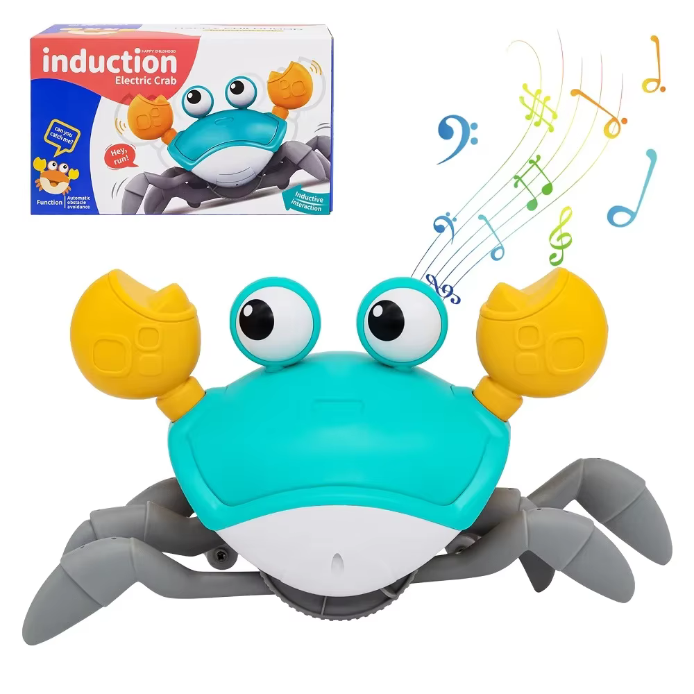 Crawling Crab Toy – Blue