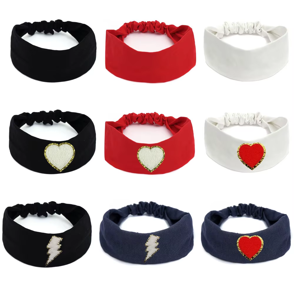 Girls' Denim & Bow Headbands — image 2
