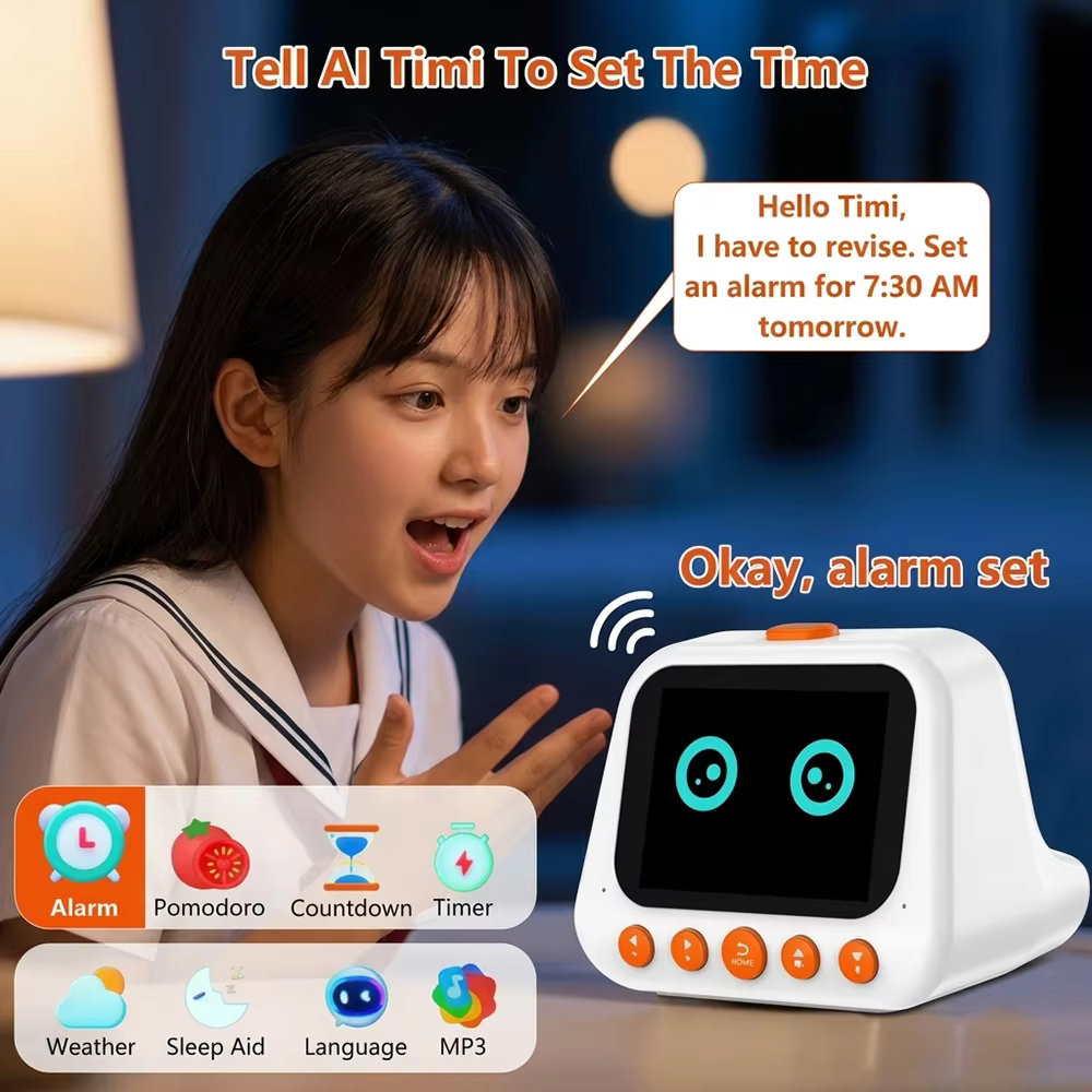 Talking Robot Alarm Clock — image 3