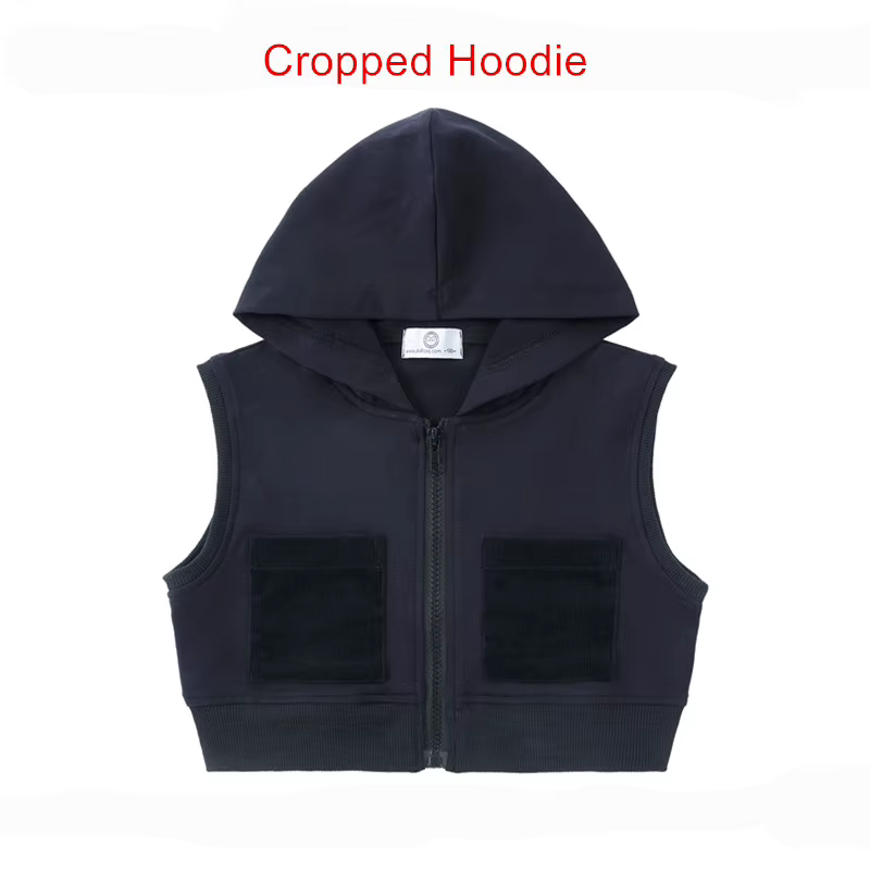 Corduroy Collection – Cotton Short Hoodie