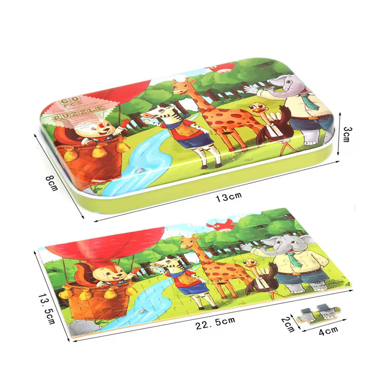 60-Piece Wooden Puzzle — image 3