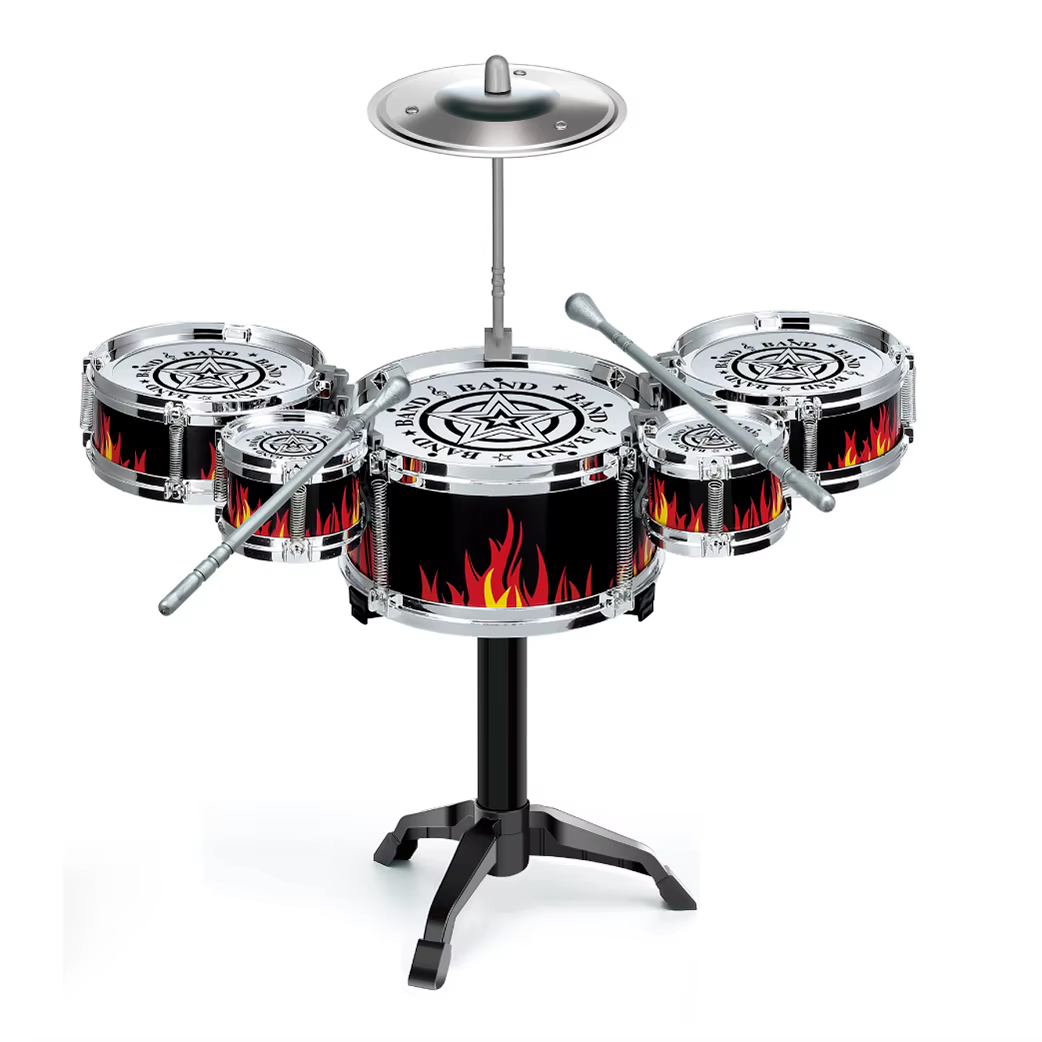 Toddler Jazz Drum Kit – Black