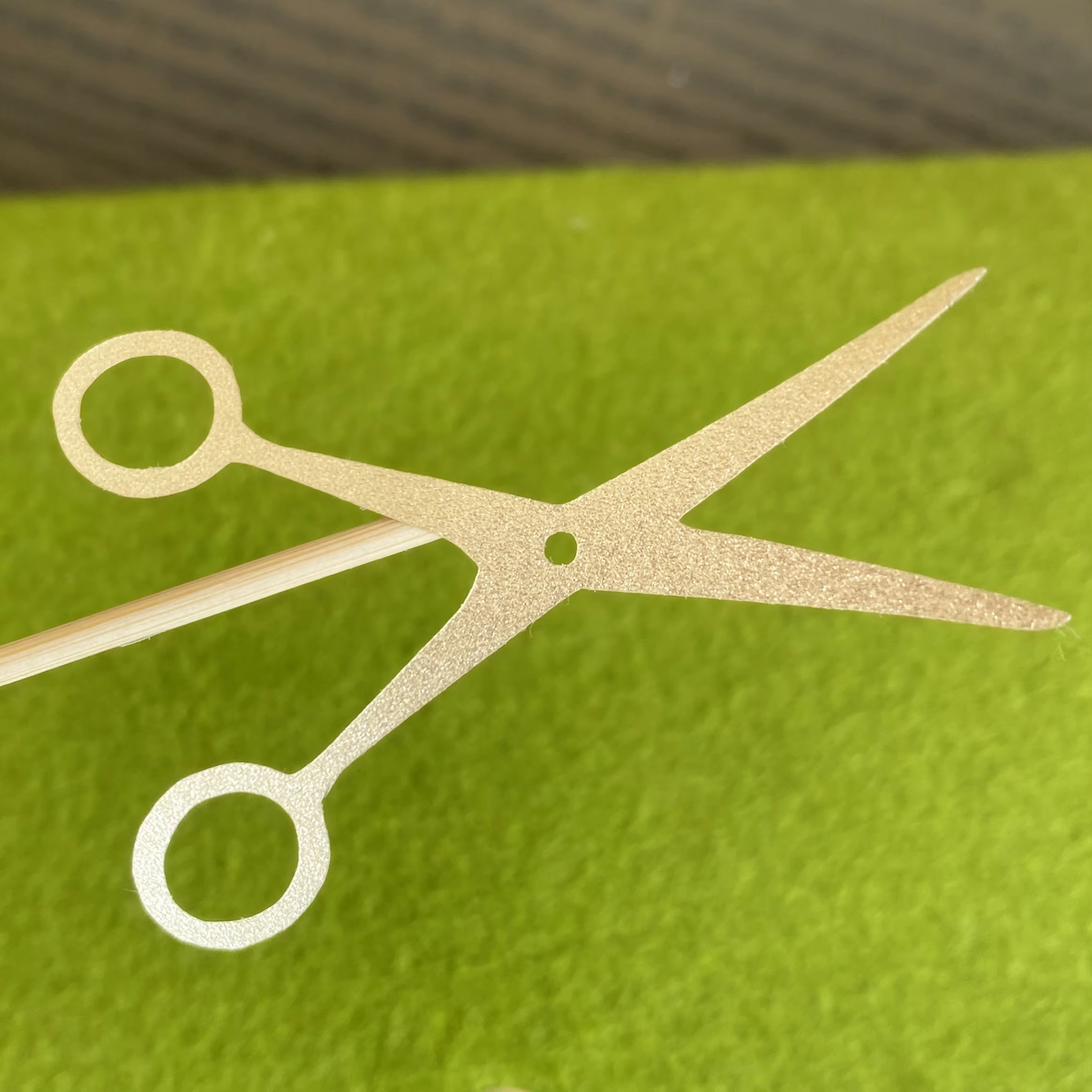 Gold Scissors Upsherin Stickers — image 2