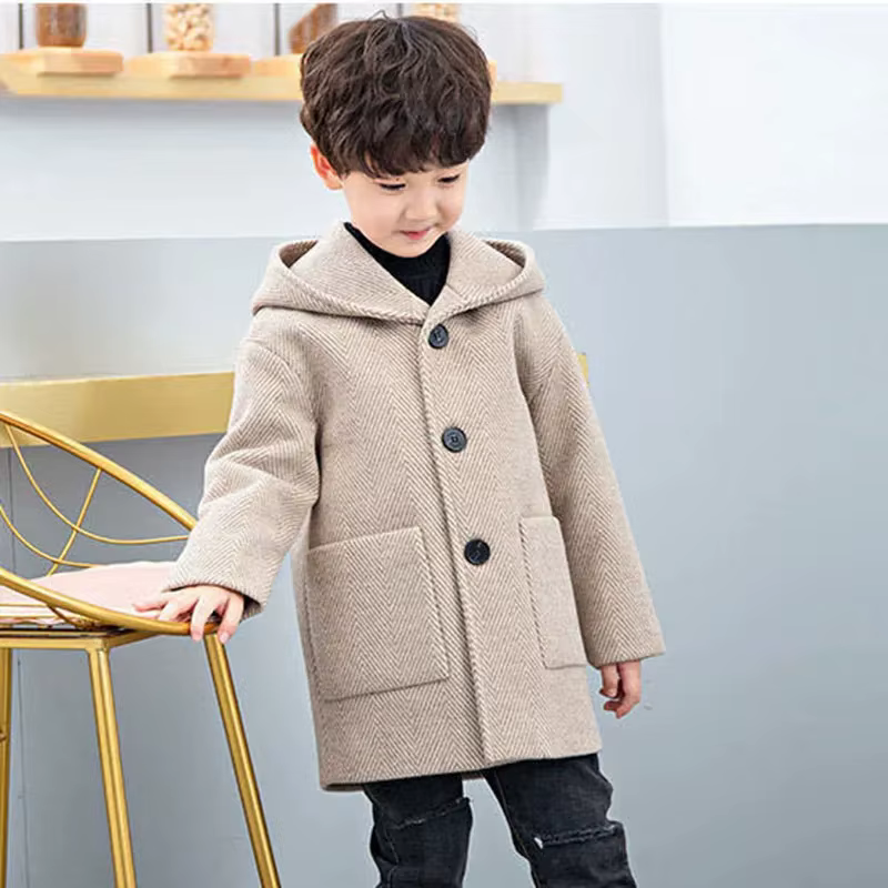 Boys' Wool-Style Winter Jacket — image 2