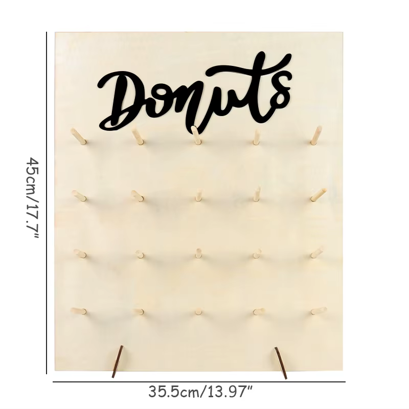 Wooden Doughnut Display Wall — image 5