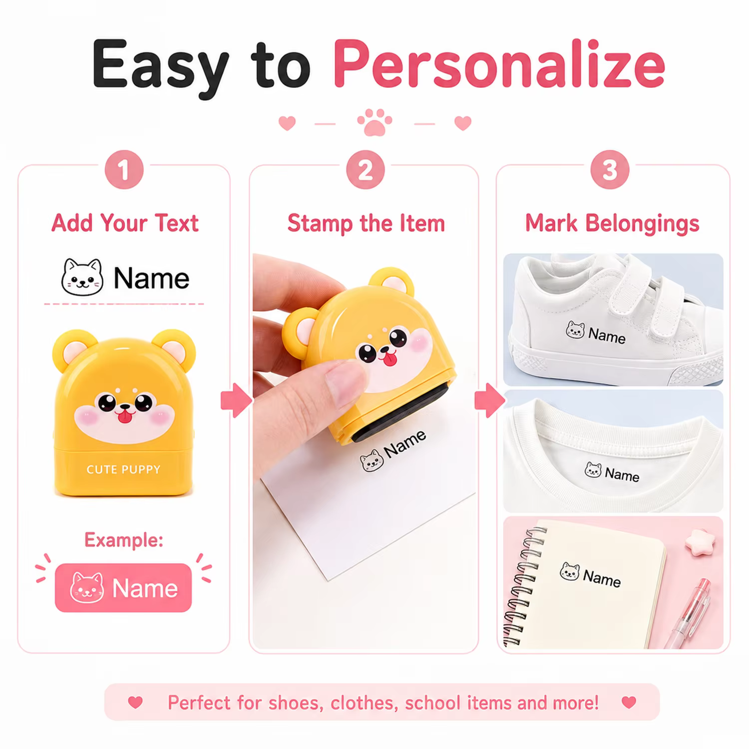 Personalised Children's Name Stamp — image 4