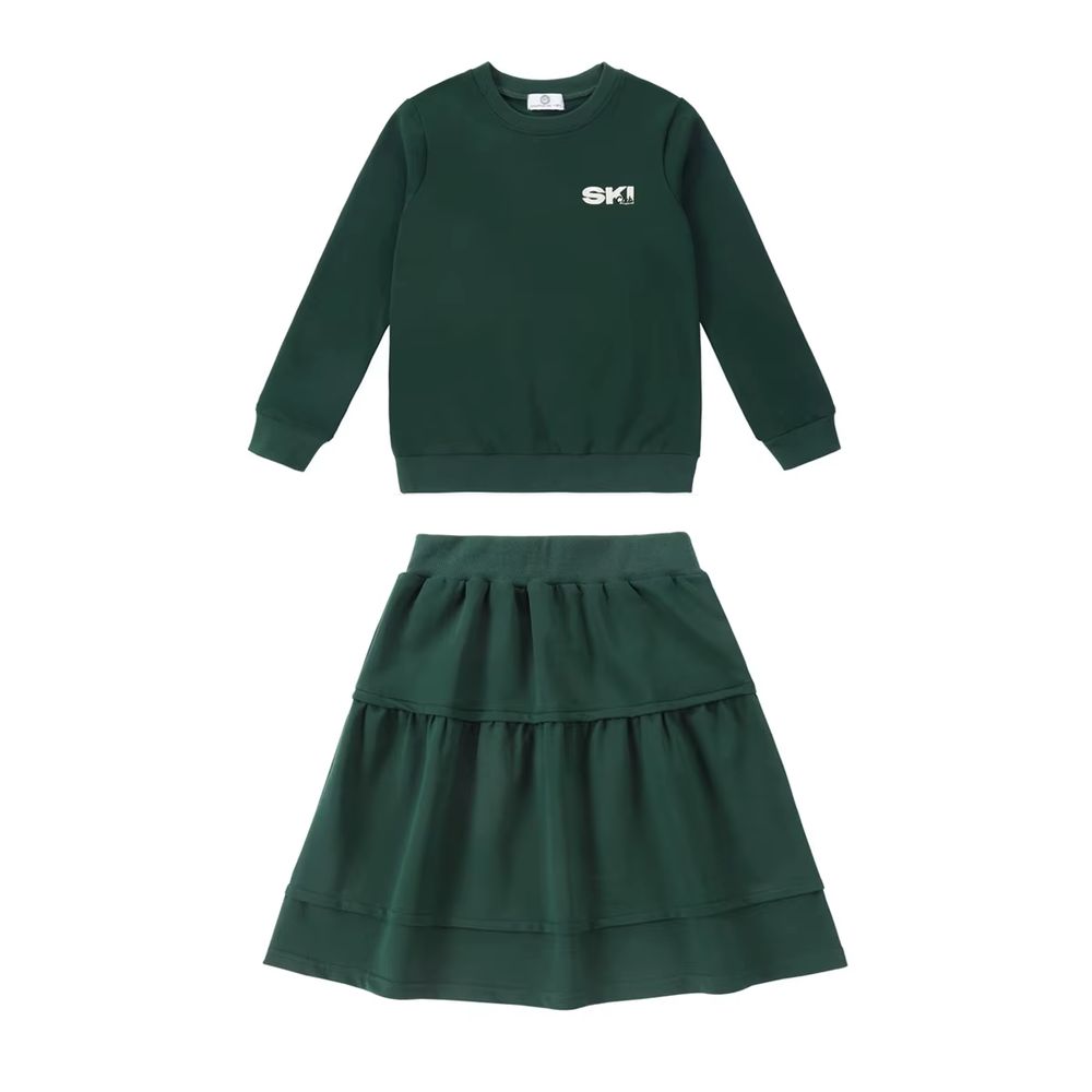 Ski Collection – Hunter Green Set