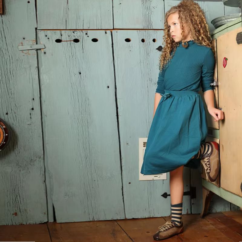 Teal & Lavender – Purple Dress