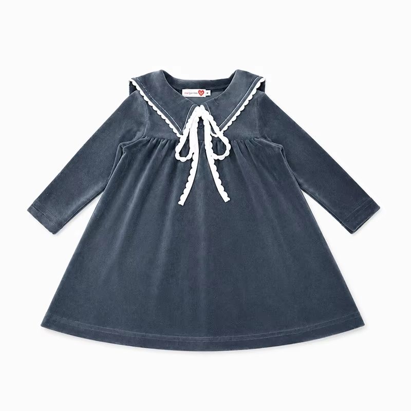 Shabbos Robe Collection– Navy Girl Short – I Love Ali AW26