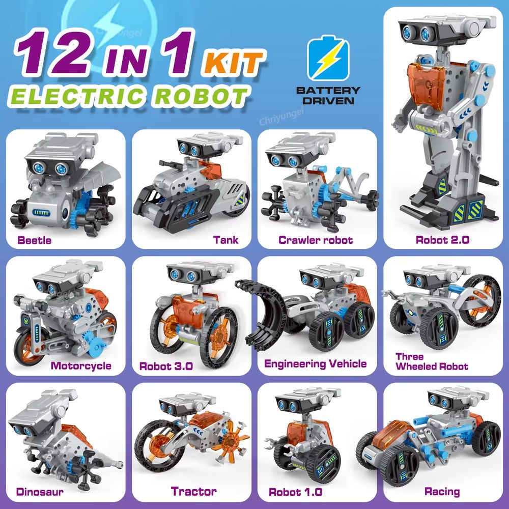 12-in-1 STEM Building Kit