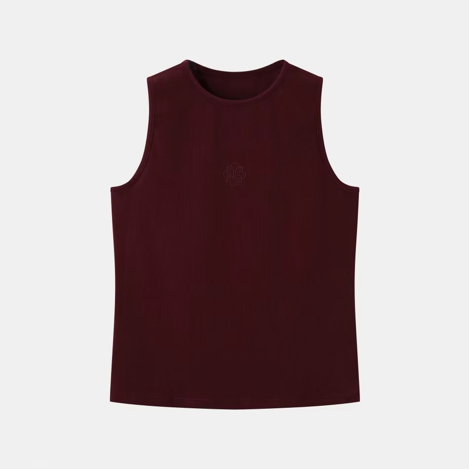 Pinstripe Collection – Burgundy Vest – Ali Specials AW26