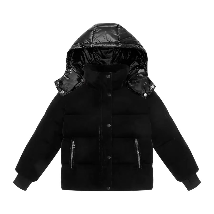 Long Velvet Down Coat – No Fur – Ali Picks AW26