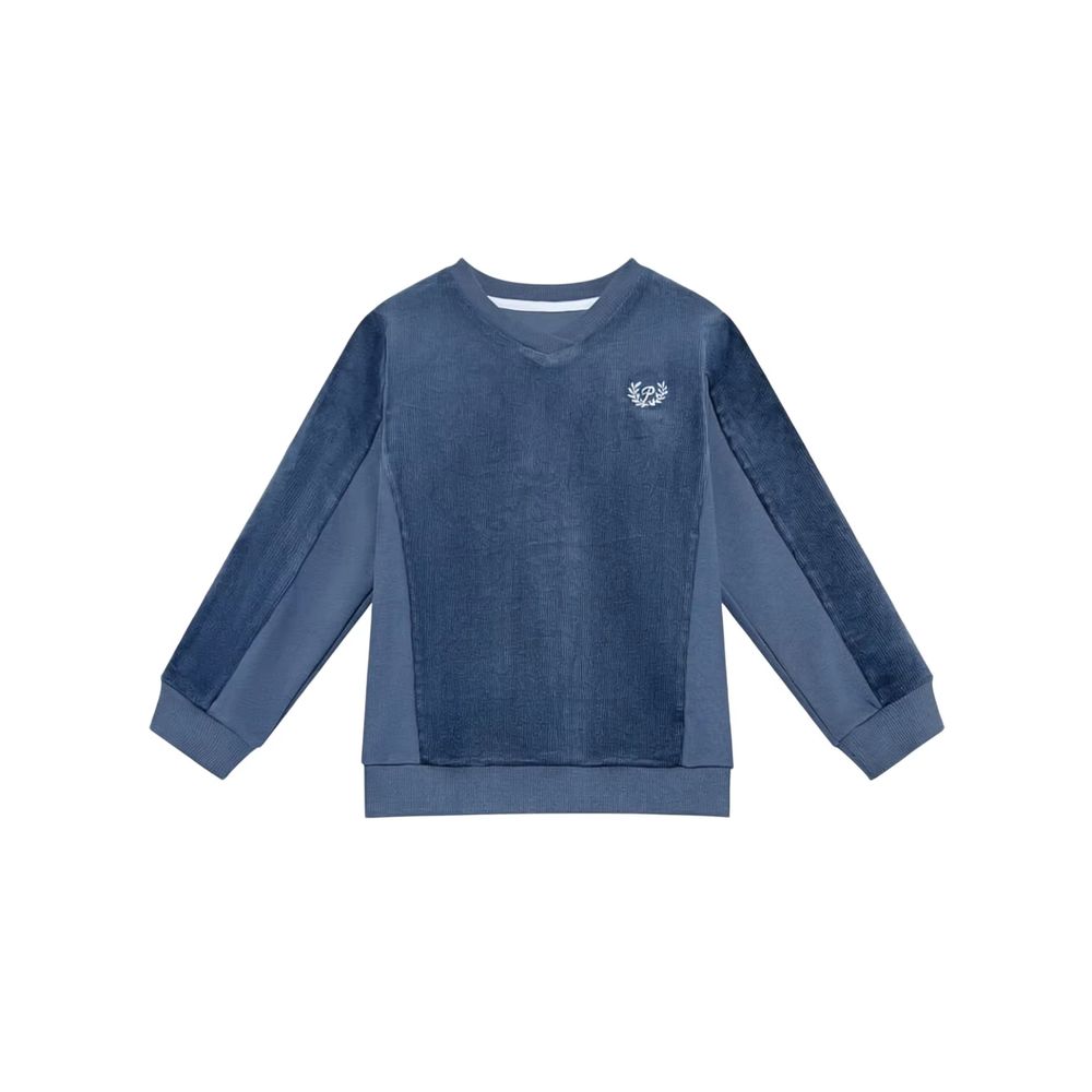 Dusty Blue Corduroy Collection Dusty Blue Corduroy Top – Ali Plus AW26