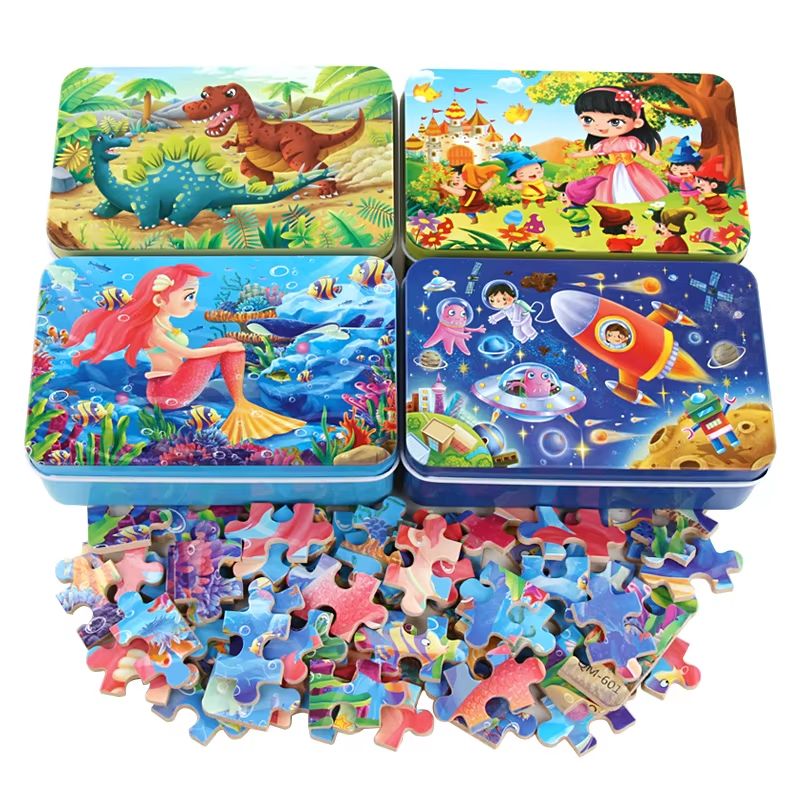 60-Piece Wooden Puzzle