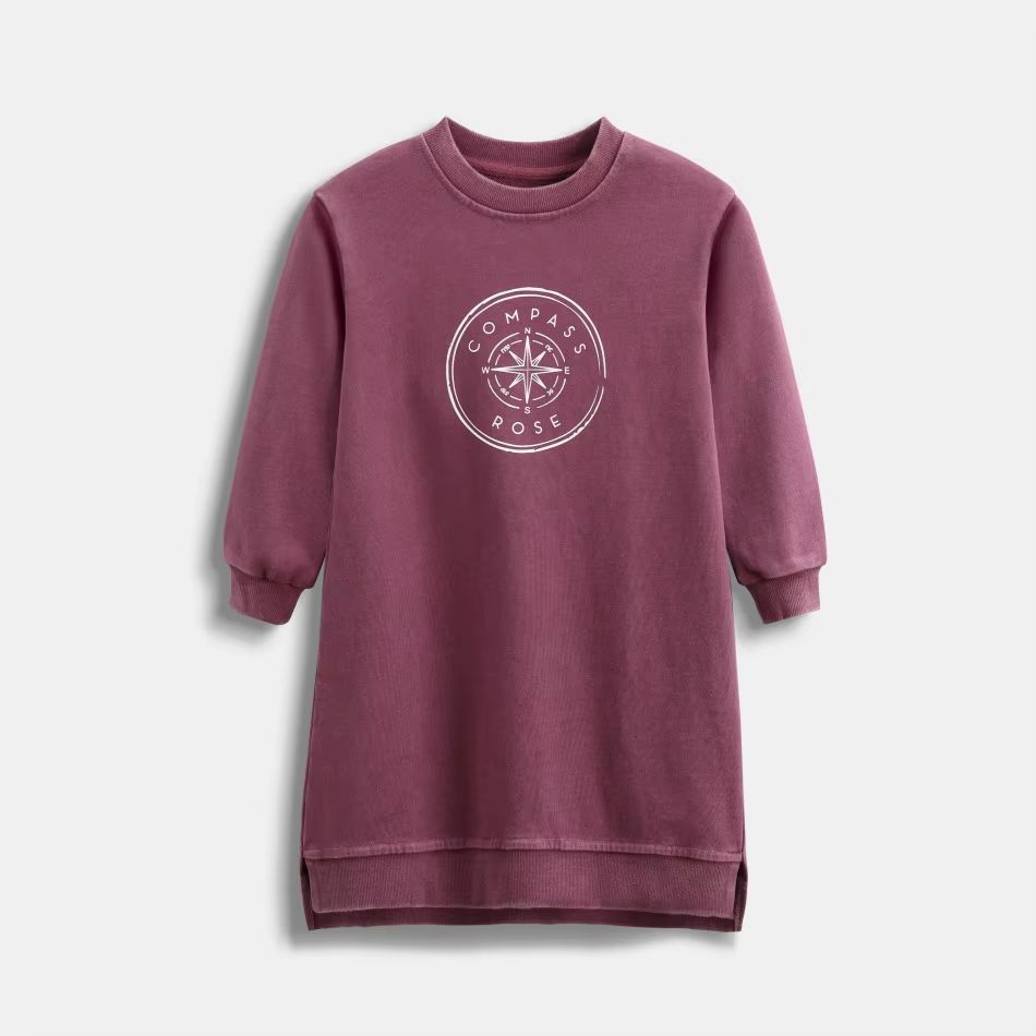 Compass Rose Collection Pink Dress – Ali Plus AW26