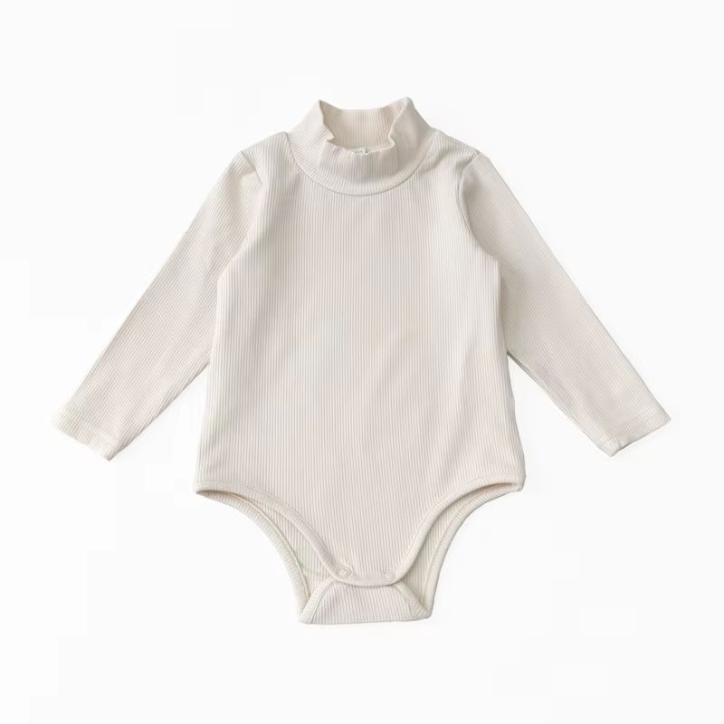 Essentials Collection – Ribbed Onesie Cream
