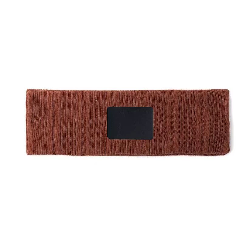 Chenille Rectangle Patch Headband