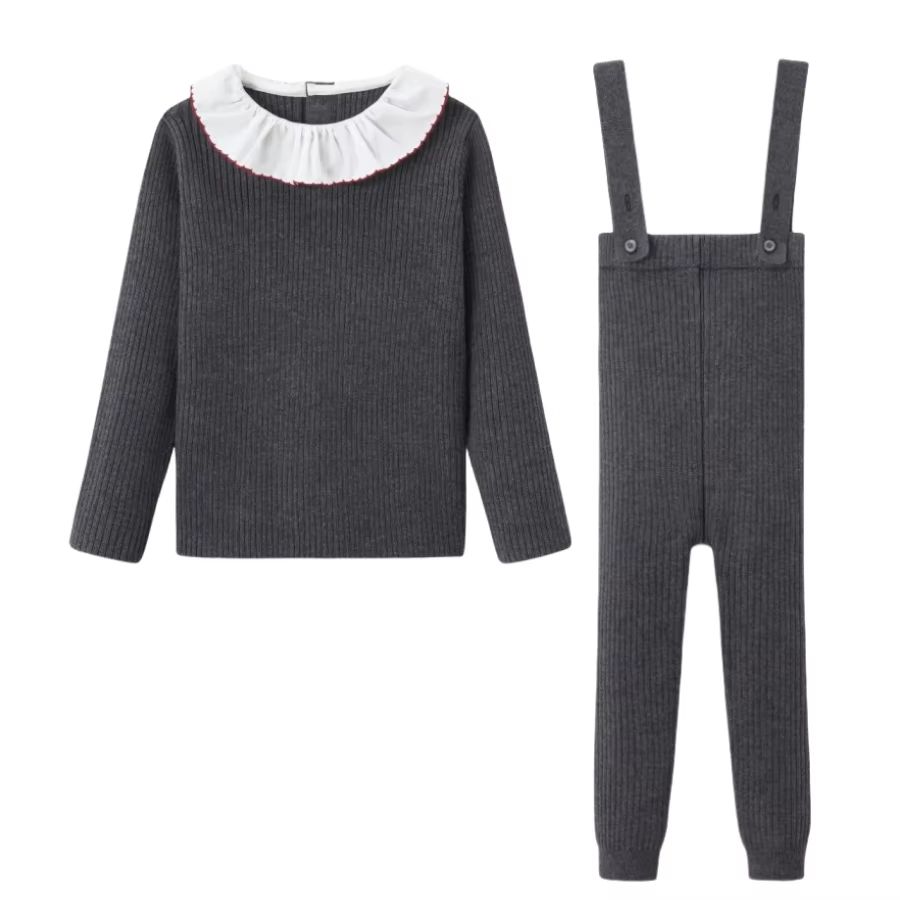 Grey Sailor Collection – Knit Girl Set